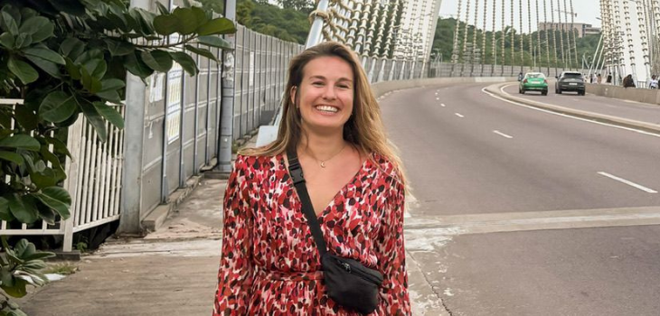 Meghanne Roose in Kinshasa